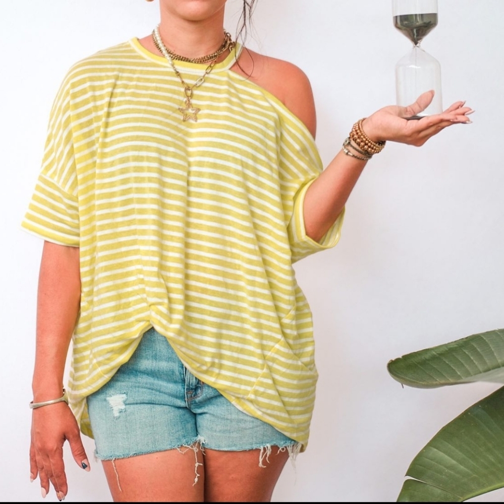 One Shoulder oversize Tshirt